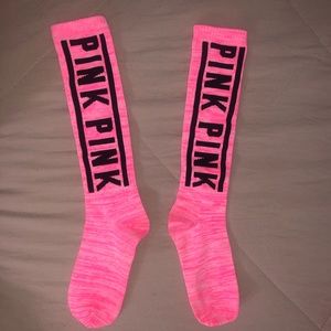 2 PACK OF PINK Knee High Socks Bundle BRAND NEW